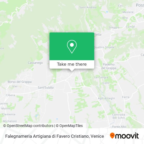 Falegnameria Artigiana di Favero Cristiano map