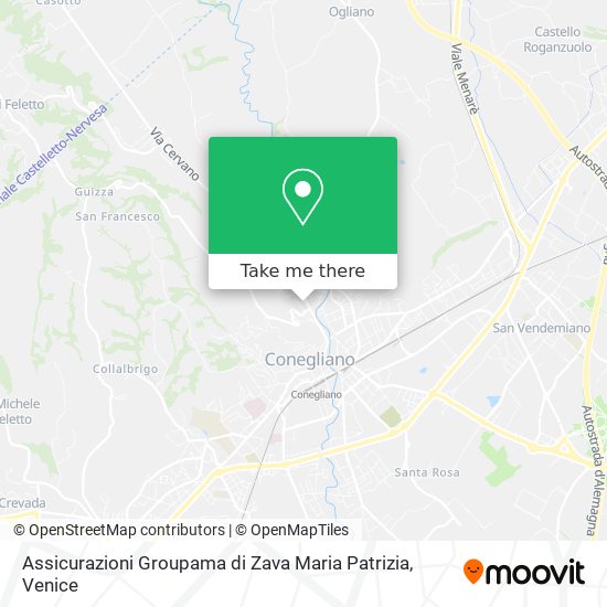 Assicurazioni Groupama di Zava Maria Patrizia map