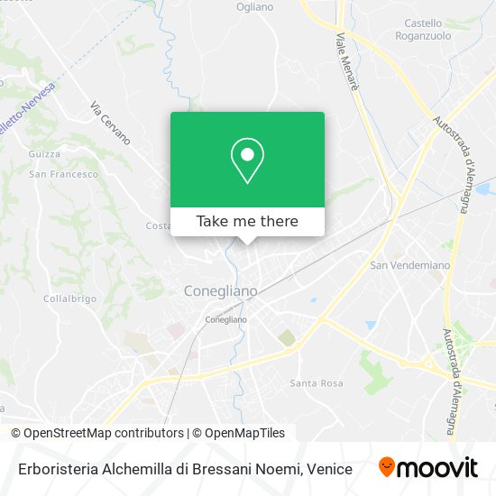 Erboristeria Alchemilla di Bressani Noemi map