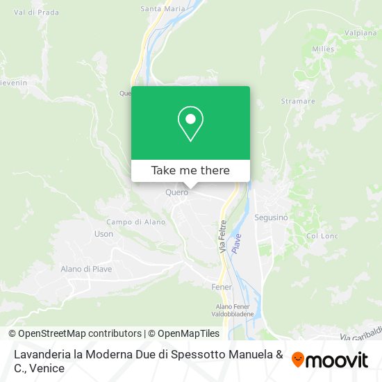 Lavanderia la Moderna Due di Spessotto Manuela & C. map