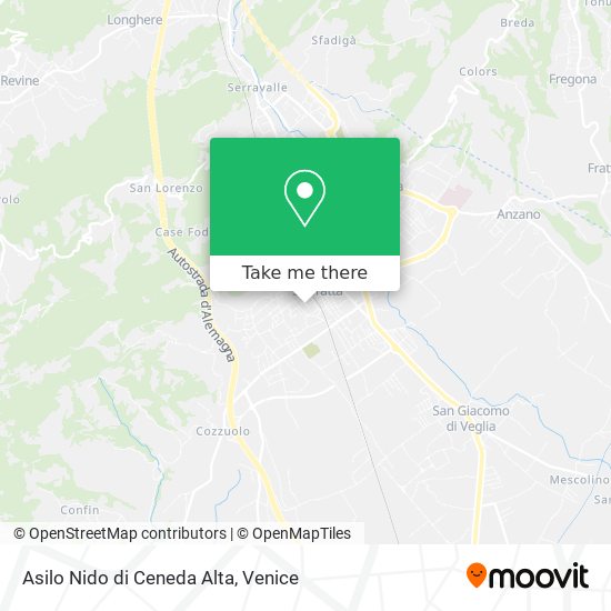 Asilo Nido di Ceneda Alta map