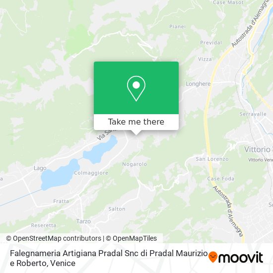 Falegnameria Artigiana Pradal Snc di Pradal Maurizio e Roberto map