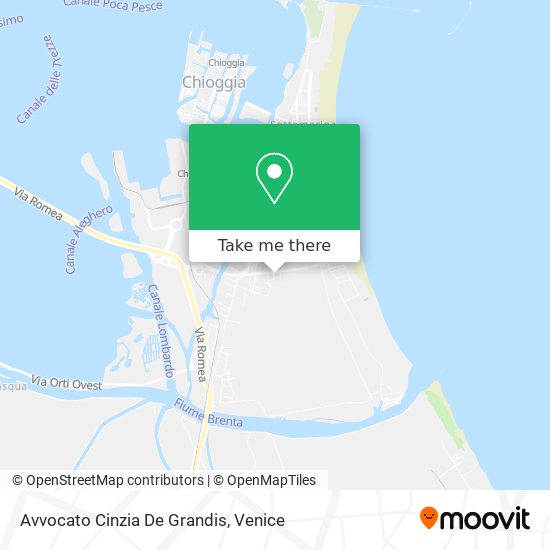 Avvocato Cinzia De Grandis map