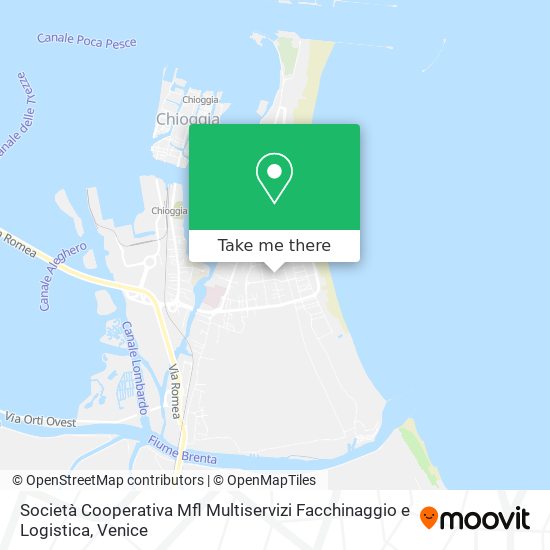 Società Cooperativa Mfl Multiservizi Facchinaggio e Logistica map