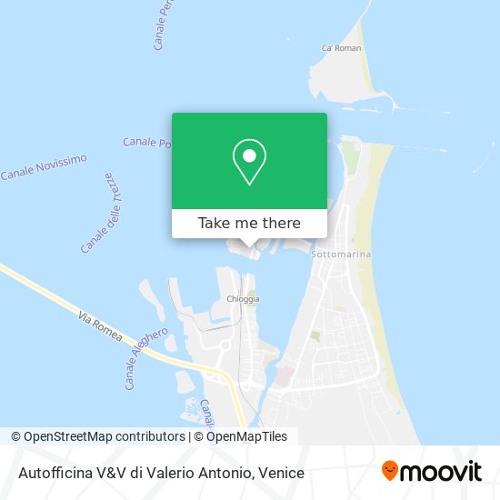 Autofficina V&V di Valerio Antonio map