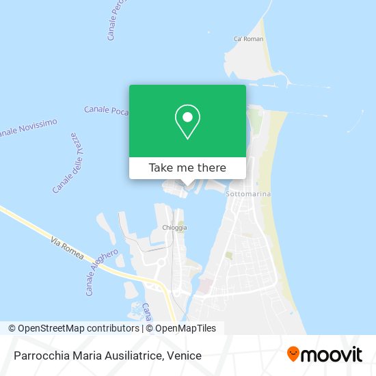 Parrocchia Maria Ausiliatrice map