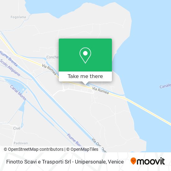 Finotto Scavi e Trasporti Srl - Unipersonale map