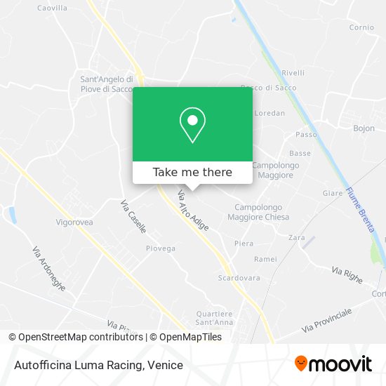 Autofficina Luma Racing map