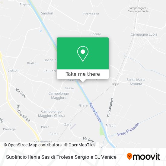 Suolificio Ilenia Sas di Trolese Sergio e C. map