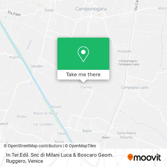 In.Ter.Edil. Snc di Milani Luca & Boscaro Geom. Ruggero map
