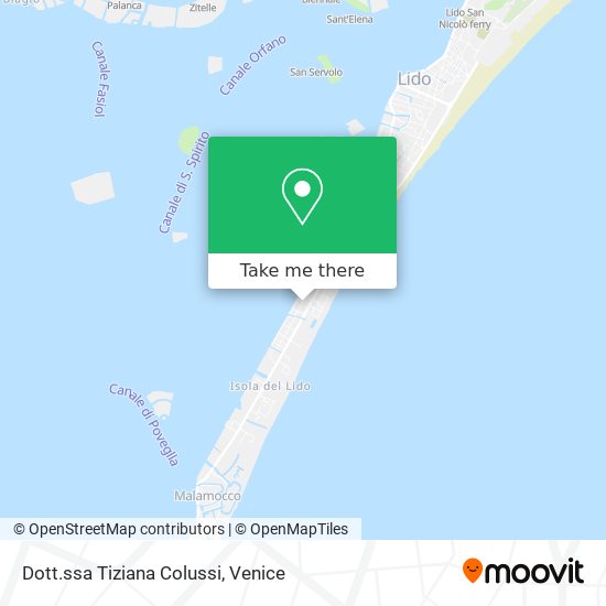 Dott.ssa Tiziana Colussi map