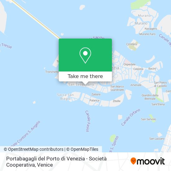 Portabagagli del Porto di Venezia - Società Cooperativa map