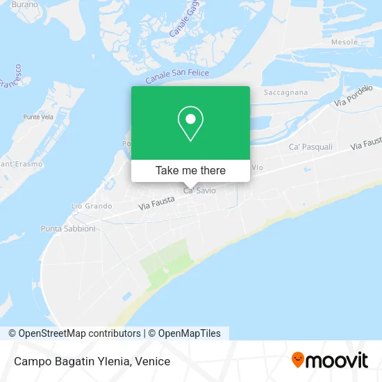 Campo Bagatin Ylenia map