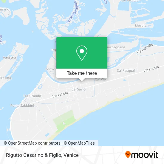 Rigutto Cesarino & Son map