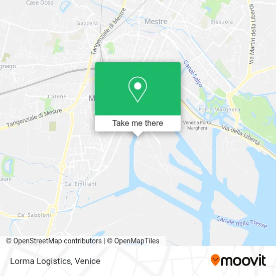 Lorma Logistics map