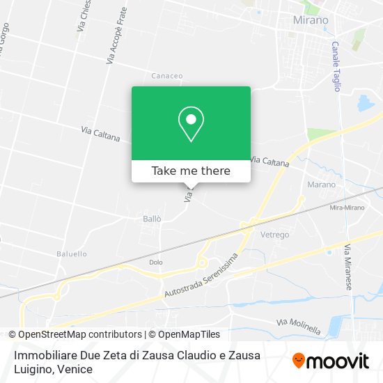 Immobiliare Due Zeta di Zausa Claudio e Zausa Luigino map