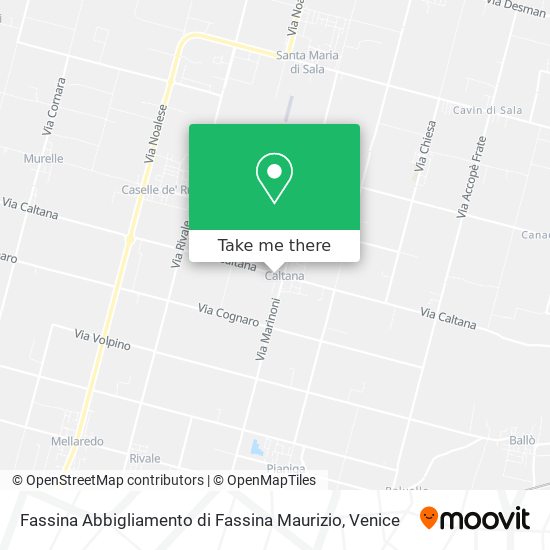 Fassina Abbigliamento di Fassina Maurizio map