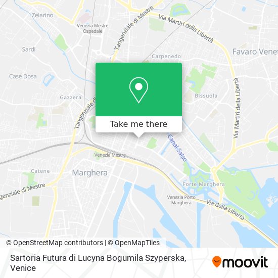 Sartoria Futura di Lucyna Bogumila Szyperska map