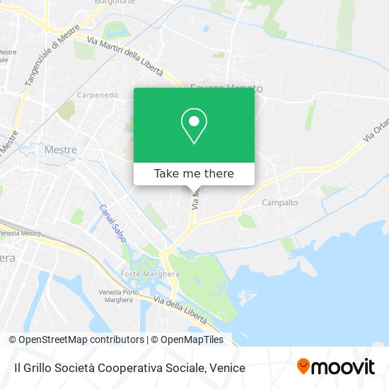 Il Grillo Società Cooperativa Sociale map