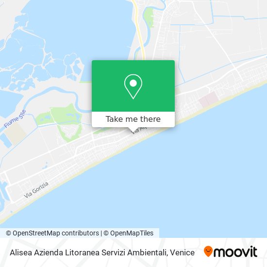 Alisea Azienda Litoranea Servizi Ambientali map