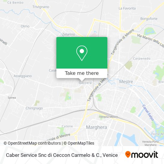 Caber Service Snc di Ceccon Carmelo & C. map