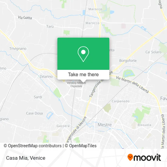 Casa Mia map