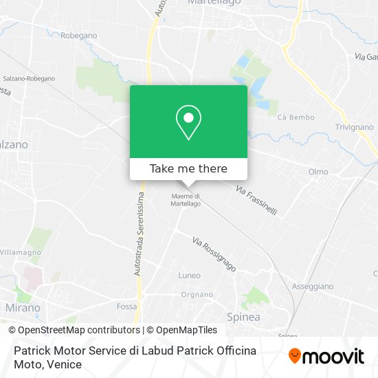 Patrick Motor Service di Labud Patrick Officina Moto map