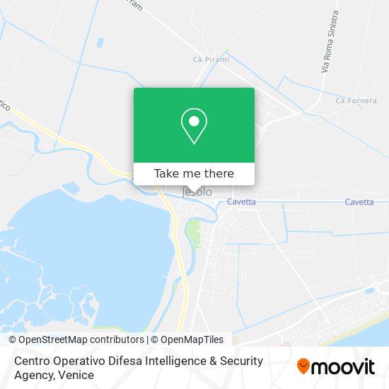 Centro Operativo Difesa Intelligence & Security Agency map