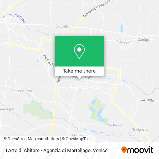 L'Arte di Abitare - Agenzia di Martellago map