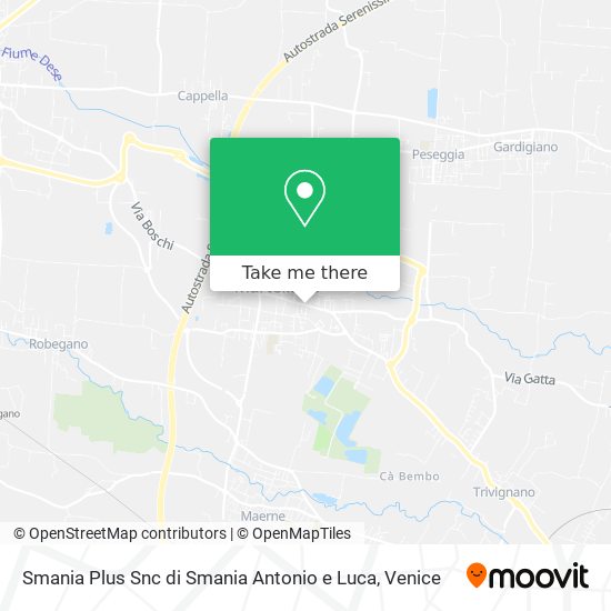 Smania Plus Snc di Smania Antonio e Luca map