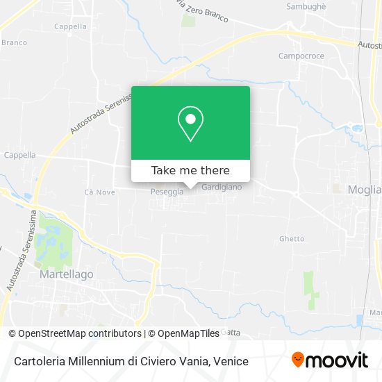 Cartoleria Millennium di Civiero Vania map