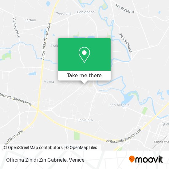 Officina Zin di Zin Gabriele map