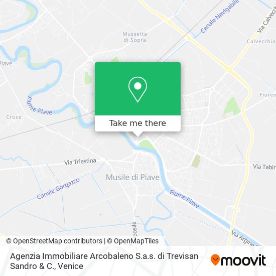 Agenzia Immobiliare Arcobaleno S.a.s. di Trevisan Sandro & C. map