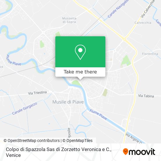 Colpo di Spazzola Sas di Zorzetto Veronica e C. map