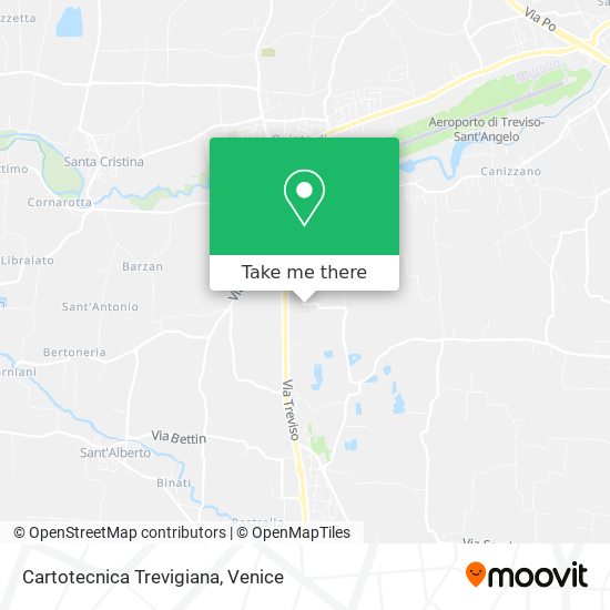 Cartotecnica Trevigiana map