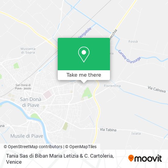 Tania Sas di Biban Maria Letizia & C. Cartoleria map