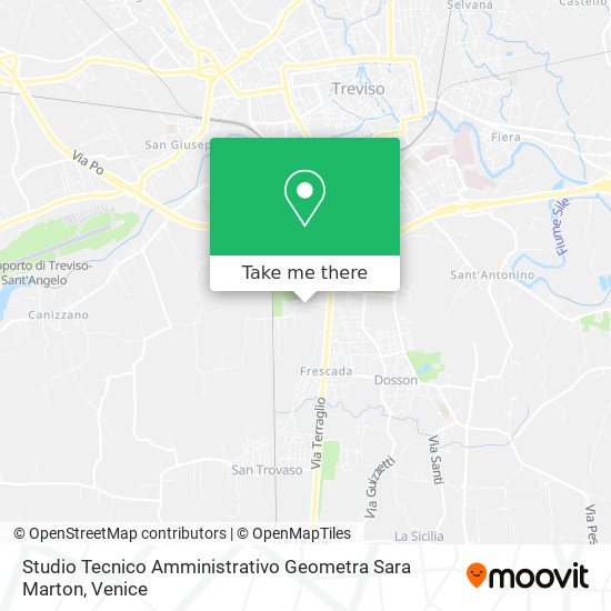Studio Tecnico Amministrativo Geometra Sara Marton map