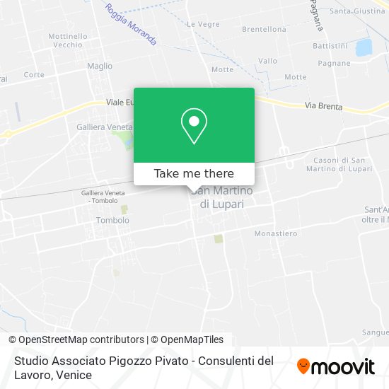 Studio Associato Pigozzo Pivato - Consulenti del Lavoro map