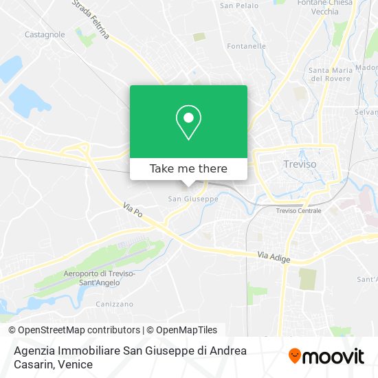 Agenzia Immobiliare San Giuseppe di Andrea Casarin map