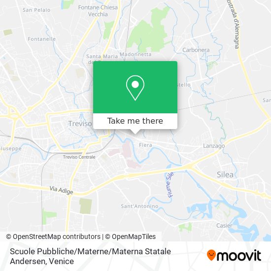 Scuole Pubbliche / Materne / Materna Statale Andersen map