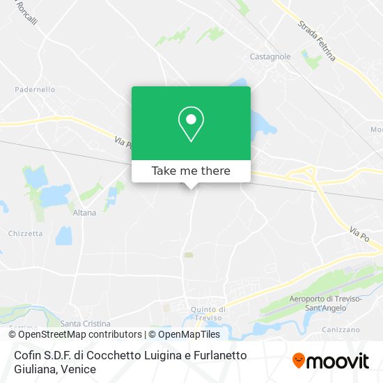 Cofin S.D.F. di Cocchetto Luigina e Furlanetto Giuliana map