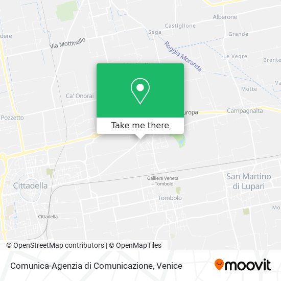 Comunica-Agenzia di Comunicazione map