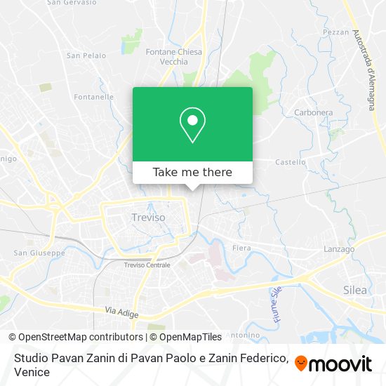 Studio Pavan Zanin di Pavan Paolo e Zanin Federico map