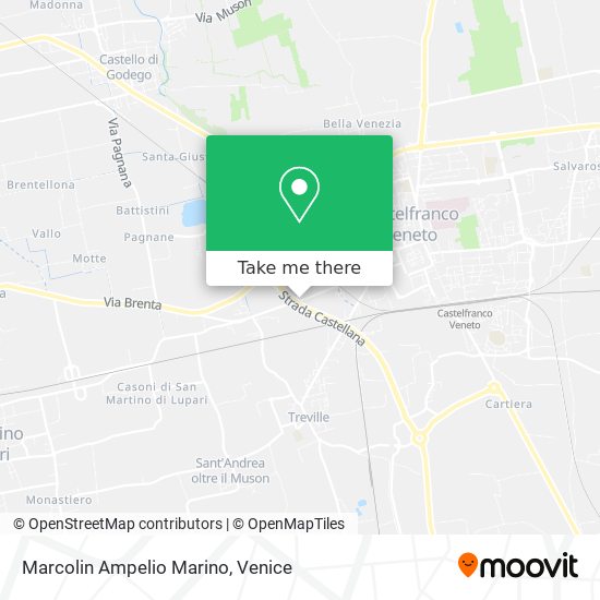 Marcolin Ampelio Marino map