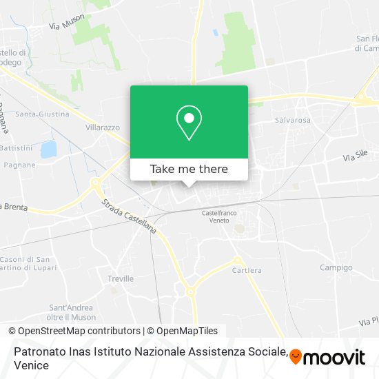 Patronato Inas Istituto Nazionale Assistenza Sociale map