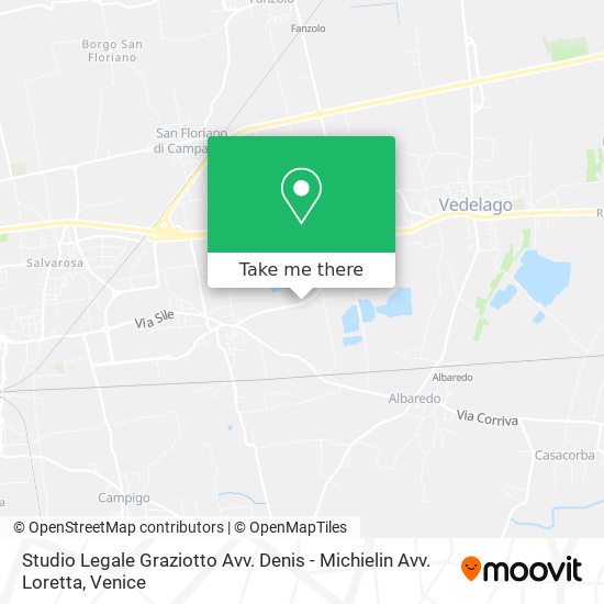 Studio Legale Graziotto Avv. Denis - Michielin Avv. Loretta map