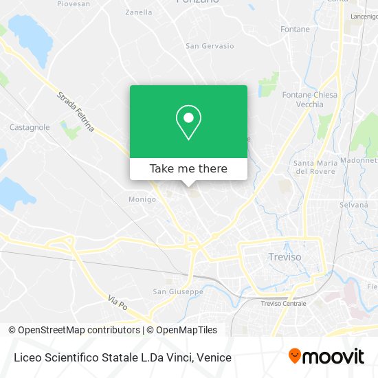 Liceo Scientifico Statale L.Da Vinci map