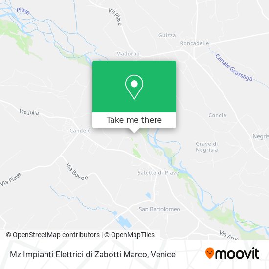 Mz Impianti Elettrici di Zabotti Marco map