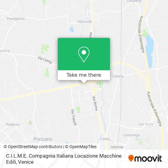 C.I.L.M.E. Compagnia Italiana Locazione Macchine Edili map