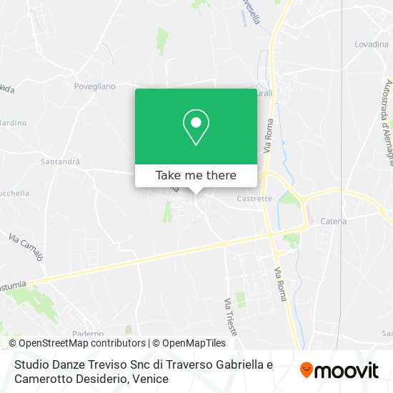Studio Danze Treviso Snc di Traverso Gabriella e Camerotto Desiderio map